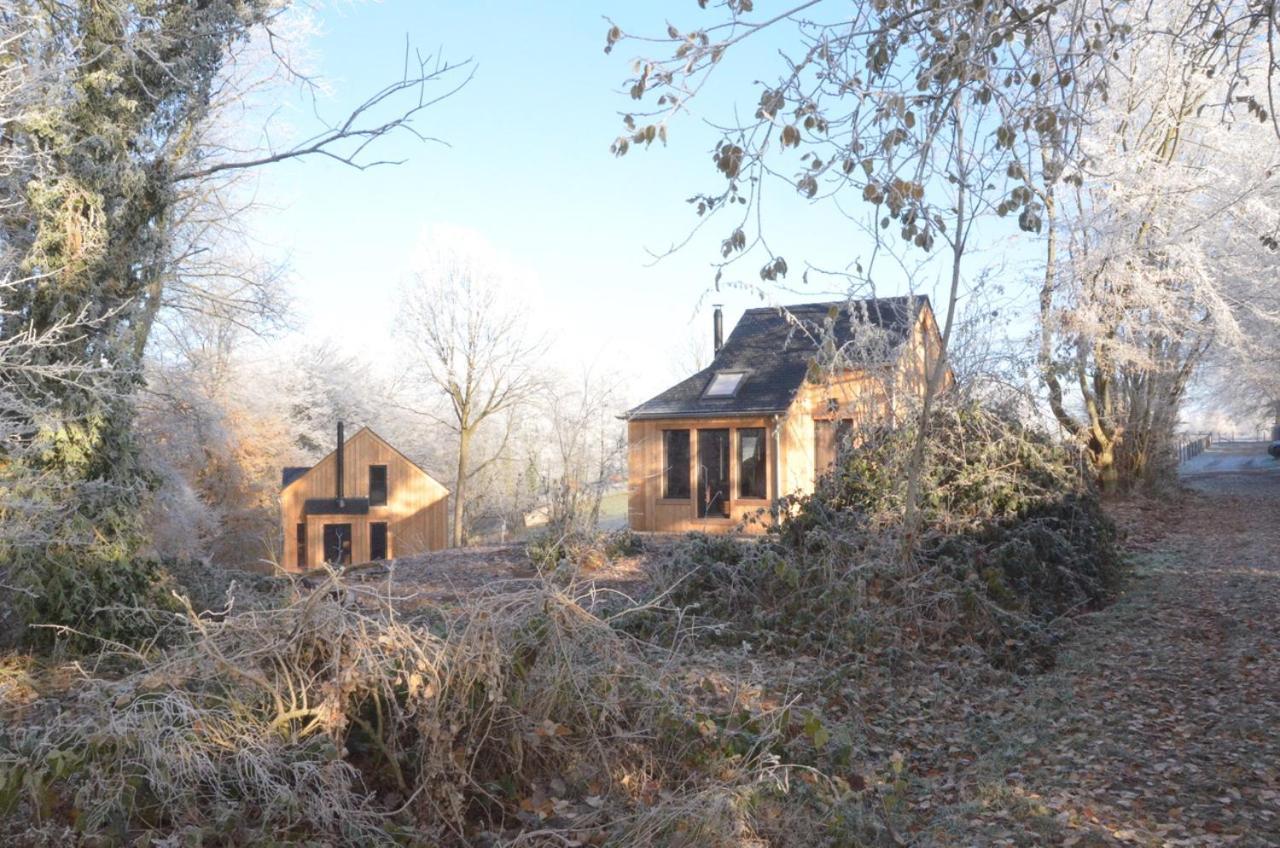 Les Cabanes Des Pierreux Hotel Gesves Esterno foto