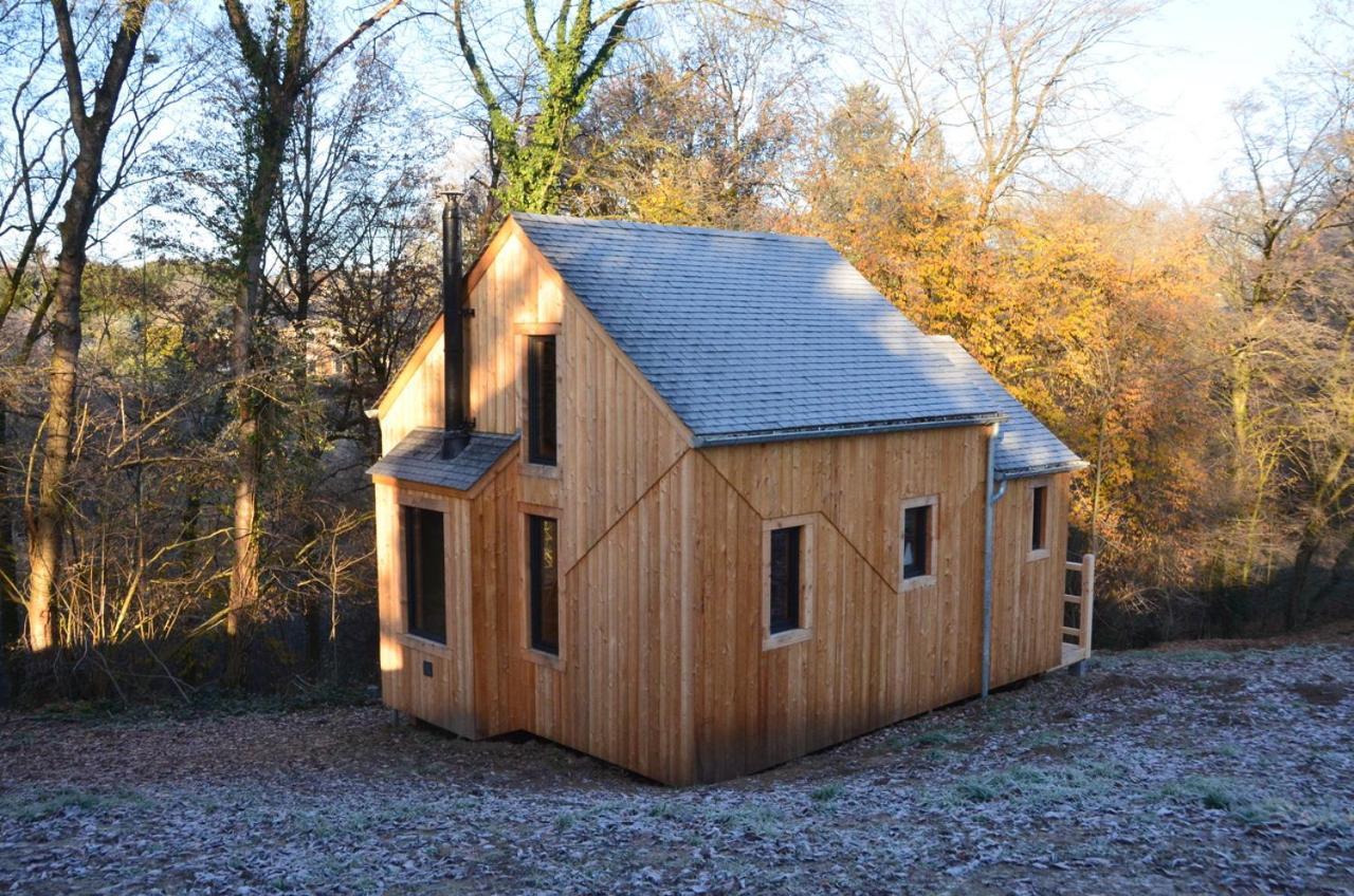 Les Cabanes Des Pierreux Hotel Gesves Esterno foto